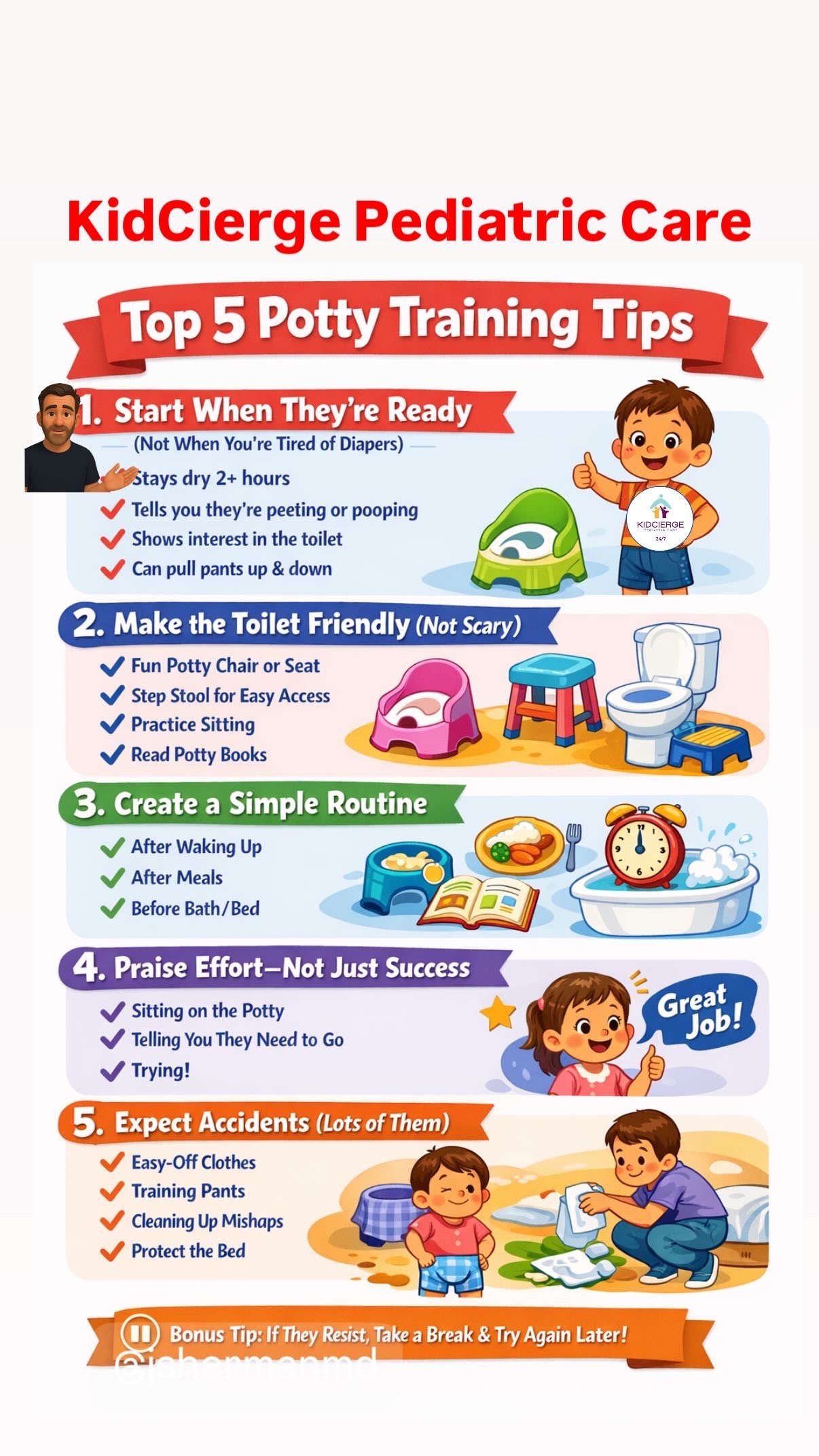 Potty Training Tips for Parents